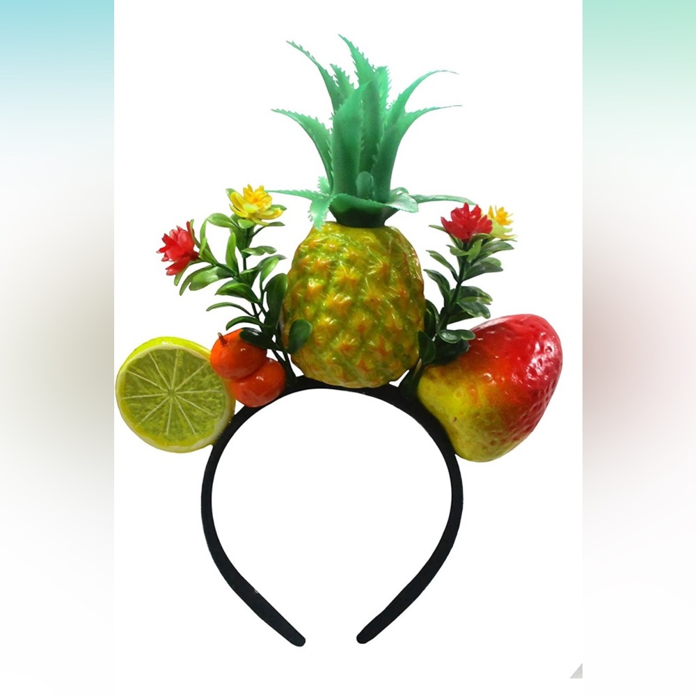 Set of 3 - Festive Fruit Headbands NWT
